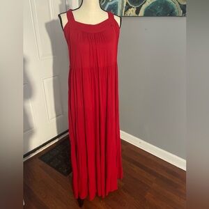 NWT Knox Rose Size Large Red Maxi Dress